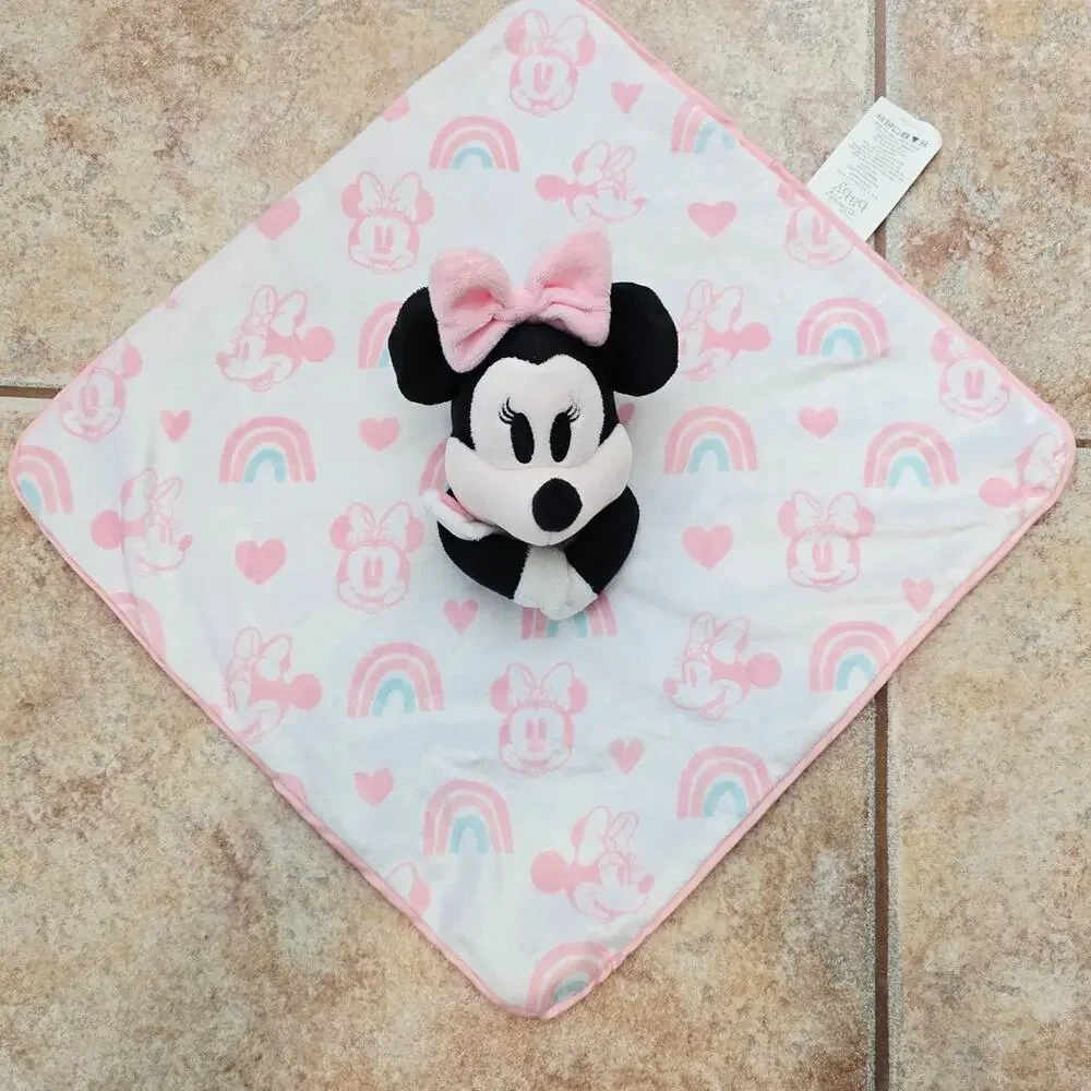 Disney Baby Play Minnie Mouse Rainbows Blanket 14
